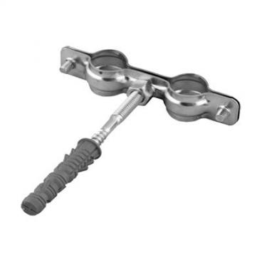 PODWÓJNY UCHWYT DO RUR 1/2'' - UP1/2 PD