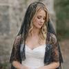 Lace Trim Bridal Headscarf Vintage Style Lace Shawl Soft Lace Mantilla Veil  Latin Mass
