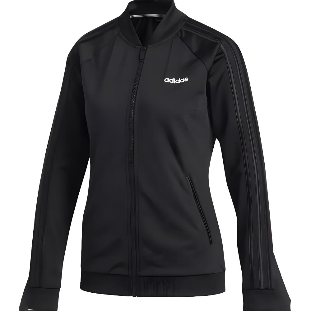 adidas Women s Classic 3-Stripes Track Jacket Black DZ7656 M