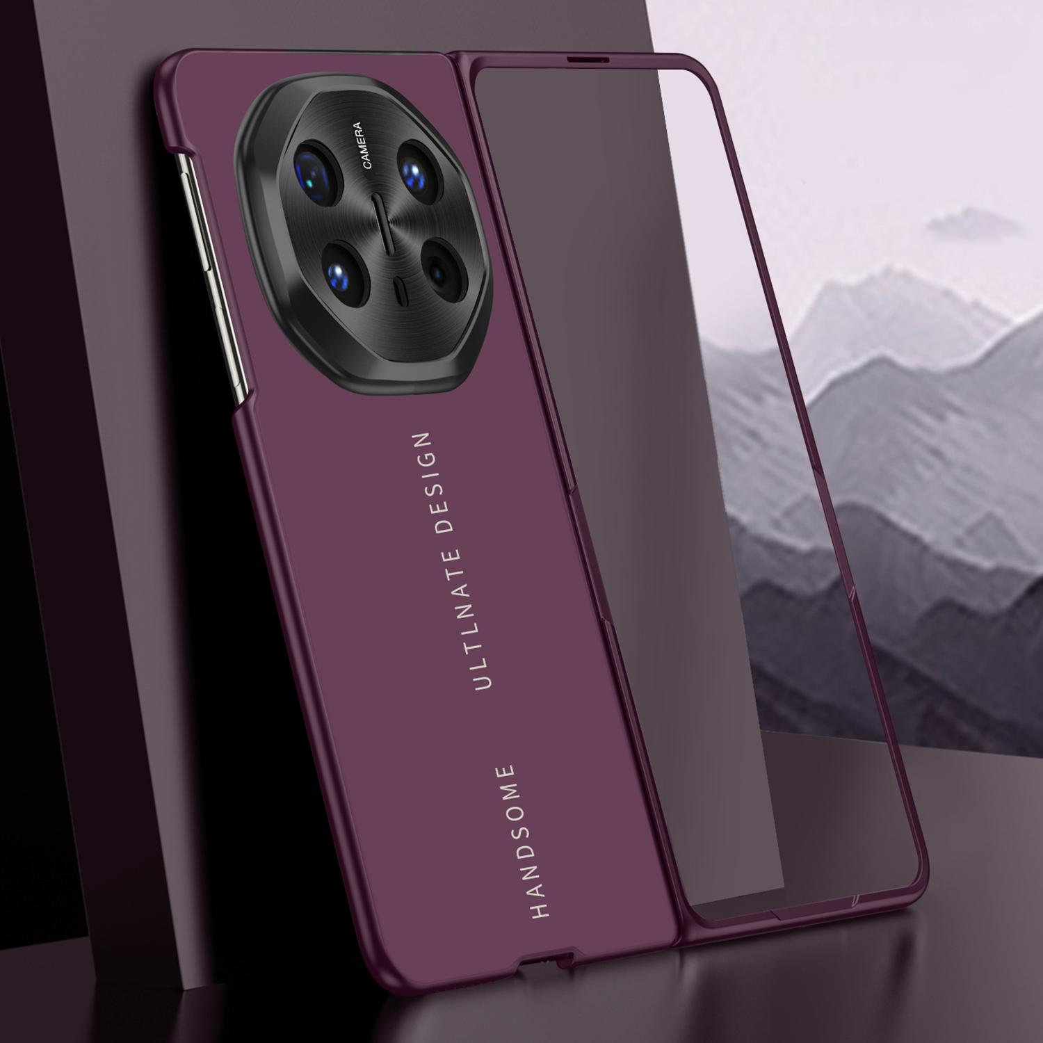 

Для Huawei Mate X6 Чохол для телефону Ультратонкий Матовий Жорсткий ПК Захисний чохол Purplish Red