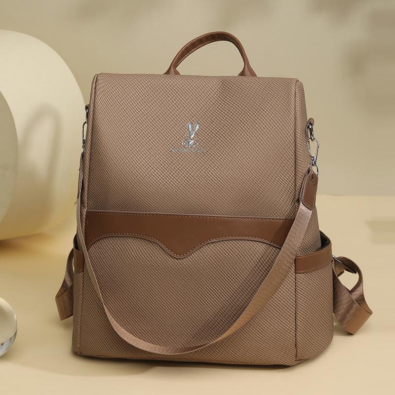 Anti-theft Backpack Women's Commuter Multi-function Oxford Backpack Student Schoolbag