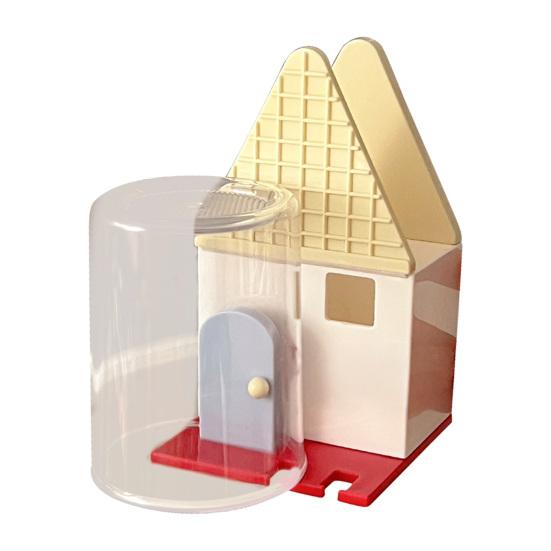 

Toothbrush Holder Wall Mounted Storage Rack Double Slot Design Keeps Toothbrush Dry Bathroom Organizer світло-жовтого кольору
