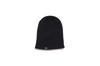 APOSTROPHE COMMA Reversible Bk Label Short Beanie (Black)