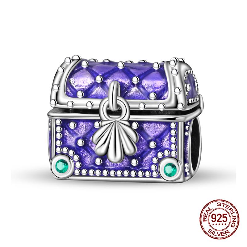 Original Charms Copper Hand Picking Star Safety Chain Charms Bead Fits 3Mm Original Bracelet Women Diy Jewelry Gift