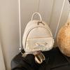 Versatile bow premium backpack new fashion trendy summer handbag casual shoulder bag