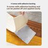 1PC 2.3m/90.55inch Wall Trim Line Self Adhesive Skirting Border Waterproof Baseboard Wallpaper Sticker For Living Room Home Deco