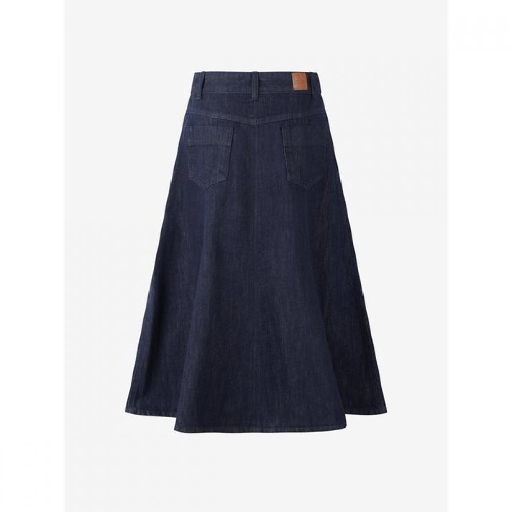 Cc Collect FlAred A Line Denim Skirt C261psd401