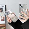 Iphone16Pro Mirror Mobile Phone Case Cold Wind Apple 17 Bow 15 Makeup Mirror 13 Pearl Light Luxury