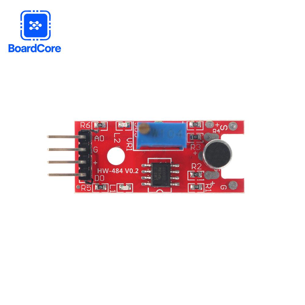KY-038 Microphone Voice Sound Sensor Detection Module for Arduino AVR PIC Analog Digital Output Sensors