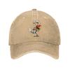 Lucky Luke Unisex Baseballpet Cartoon Verweerd Gewassen Petten Hoed Vintage Buiten Alle Seizoenen Reizen Pasvorm Snapback Pet