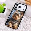 Yorkshire Terrier Dog Soft Shockproof Phone Case for iPhone 17 Air 16e 15 11 12 14 13 Pro Max Cover Coque