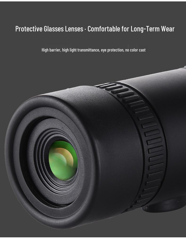 Zoom 10-300x40 Retractable Monocular Telescope for Mobile Photography and Shooting - Ideal Men's Gift