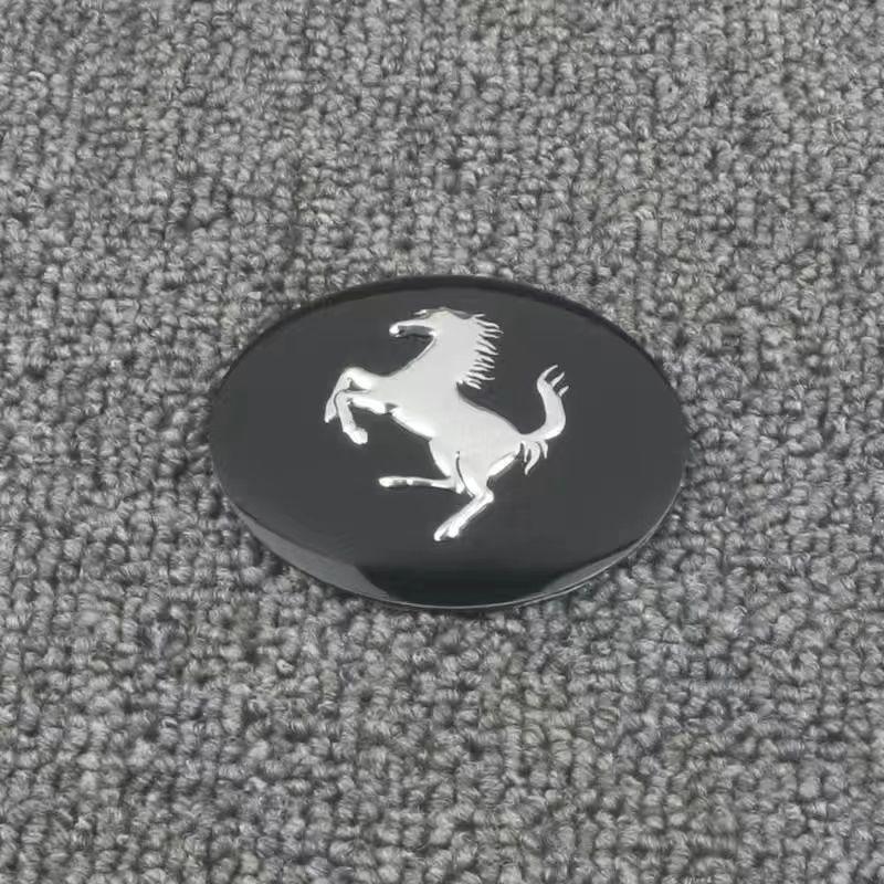 Hub Cover Labeling Modified Tire Center Cover Logo Metal Labeling Decorative Sticker 56MM60MM65MM