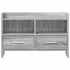 TV Stand 71.5 x 33 x 47 cm Grey Sonoma Particleboard