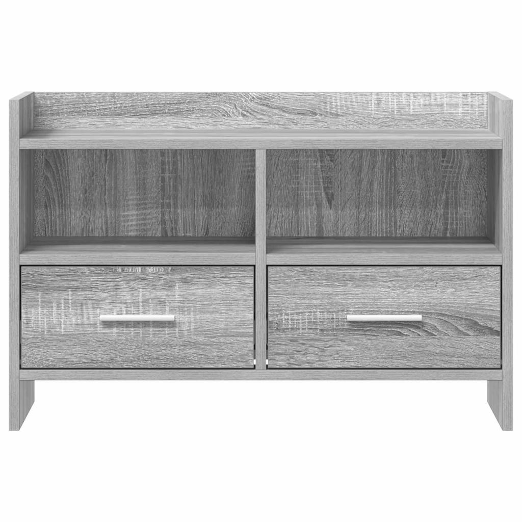 TV Stand 71.5 x 33 x 47 cm Grey Sonoma Particleboard