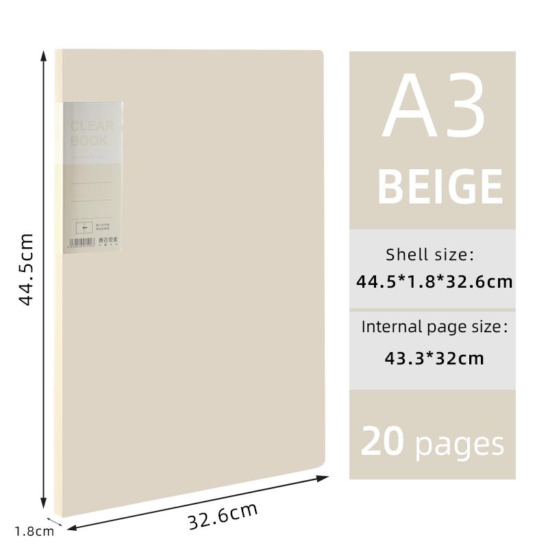 

Портфолио А3 с боковой загрузкой, альбом 8K для детских сертификатов, рисунков, чертежной бумаги и папка для коллекции плакатов