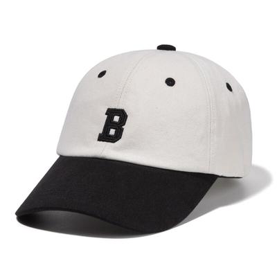 Non-Logo Curve Cap - Ivory/Black