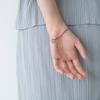 OVAL CHAIN BRACELET [SILVER]