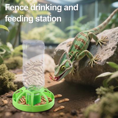 Comedero para pollitos Comedero y bebedero para codornices Dispensador de agua antivuelco Comedero para gallinero para patos Pavos Codornices Pollitos Bebés