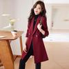 Troman Women's Business Casual Mid-length Windbreaker Jacket