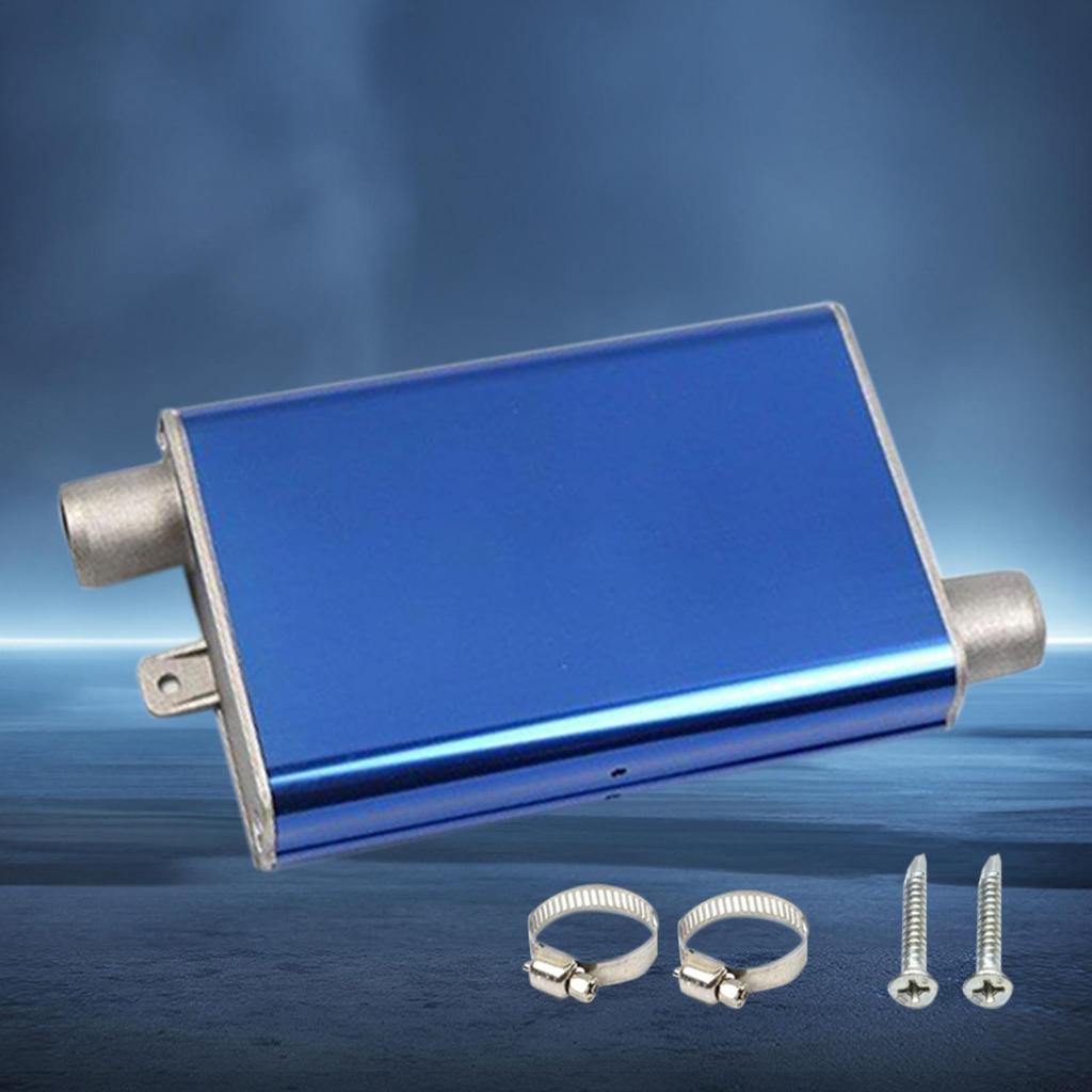 Auspuffschalldämpfer 2kw/5kw/8kw Standheizung Aluminiumlegierung Schalldämpfer Geräuschreduzierung für Geräuschreduzierer Parken LKW Auto Luftheizung