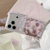Anti-Fall Cartoon Rhinestone Phone Case for iPhone 15, 16, 17 Pro Max
