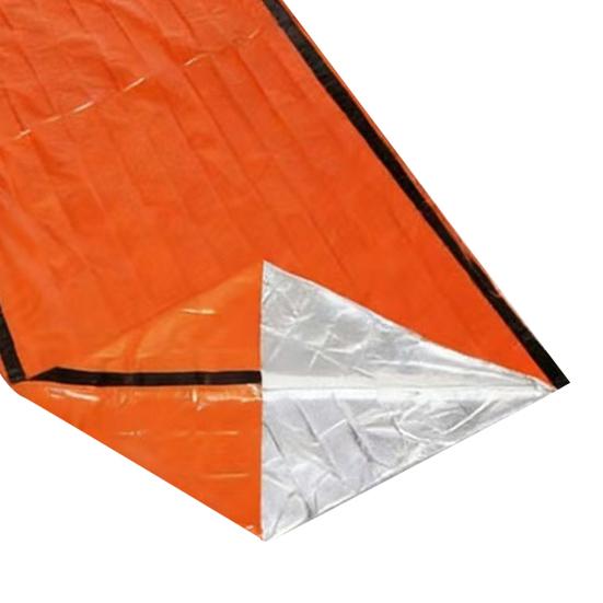 Emergency Sleeping Bag Waterproof Portable Thermal Blanket Lightweight Outdoor Camping Backpacking Hiking Adults Bivvy Sack with
