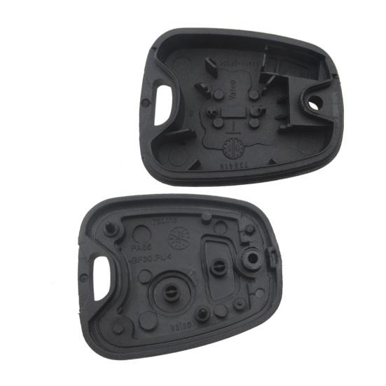 

2 Buttons Remote Car Key Fob Case Cover Uncut Blade for Peugeot 206
