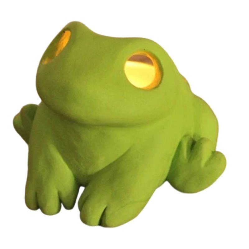 

Candlesticks Candle Holder Resin Frogs Figurine Candle Holder Home Decorations Candlesticks Room Animal Statue 1