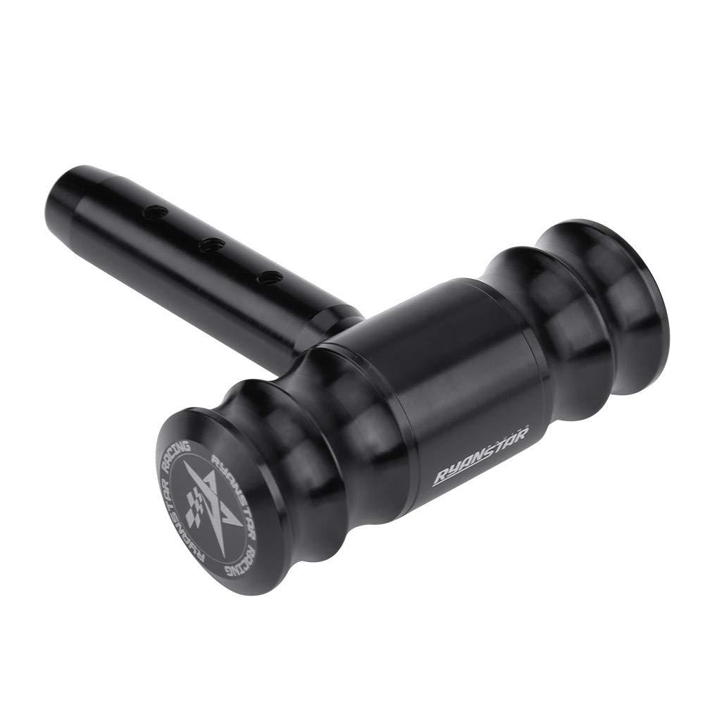 Akozon T-Handle Gear Shift Stick Shifter Handle Manual Auto Car Universal Car Lever Knob Black