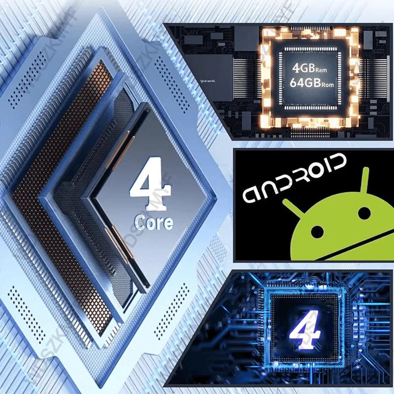 Car Radio 7/9/10'' 64G 2Din Android 13 Wireless Carplay Radio Multimedia Stereo For Toyota Hyundai Kia Volkswagen Jeep Fiat