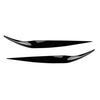 1 Pcs Car Front Headlight Eyebrow Cover Trim For Ford Fiesta MK6.5 2013-2017