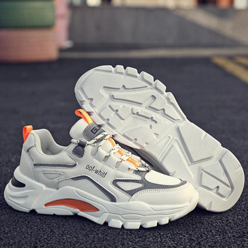 Fashion Men's Sneaker 2024 New Mesh Breathable Walking Shoes for Men Wild Platform Fashion Versatile Running Shoes zapatillas de hombre