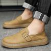 2025 Men's Lightweight Breathable Odor-Resistant Casual Shoes with Soft Sole & Wear-Resistant Flat Bottom