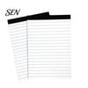 To-do List Pad Portable Note with Horizontal Lines, Tearable Stationery Writing Pad, Notepad A6 Pocket for Daily Notes Lists And Quick Reminders