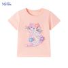 Baby Boys' Top T-Shirt Children's Clothing T-Shirt Little Expert 2026 Summer Children's Clothing Cartoon Flowers Cat T-Shirt Cute Teenagers