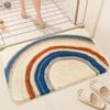 Imitation Cashmere Bathroom Floor Mat Toilet Toilet Toilet Door Absorbent Foot Mat Household Quick-drying Carpet