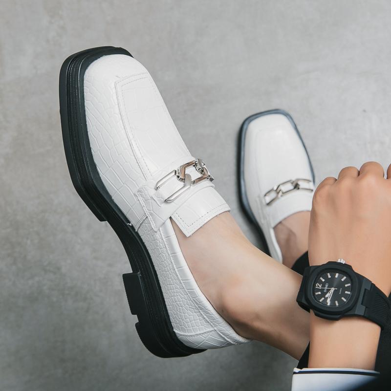 Fashion 2024 Hot Sale Classic Men Oxfords Shoes Handmade Mens Loafers Leather Comfortable Leisure Walk Shoes Man Non-Slip Driving Shoes