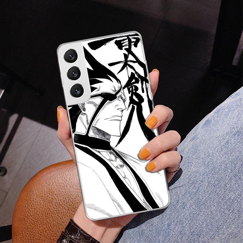 Bleach Zaraki Kenpachi Phone Case For Samsung Galaxy S24 S25 Edge S26 Ultra S23 S22 S21 Plus S20 FE + Personalized Print Cover G