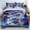 He Man and the Masters of the Universe Comforter Bedding Set,Duvet Cover Bed Set Quilt Cover Pillowcase,Queen Size Bedding Set