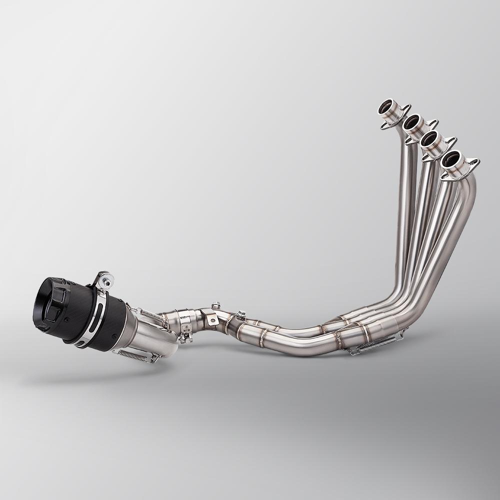 Slip-On Til CBR650R CB650F CB650R CBR650F Motorcykel Udstødningssystem Modificeret Front Link Pipe Udstødning Carbon Moto DB Killer