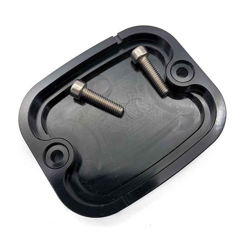 1PC CNC Cut Clutch Brake Master Cylinder Cover For Harley Touring FLHX FLHT CVO