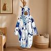 Kids Halloween Printed Flannel Romper Pajama Set for Fun Holiday Sleepwear