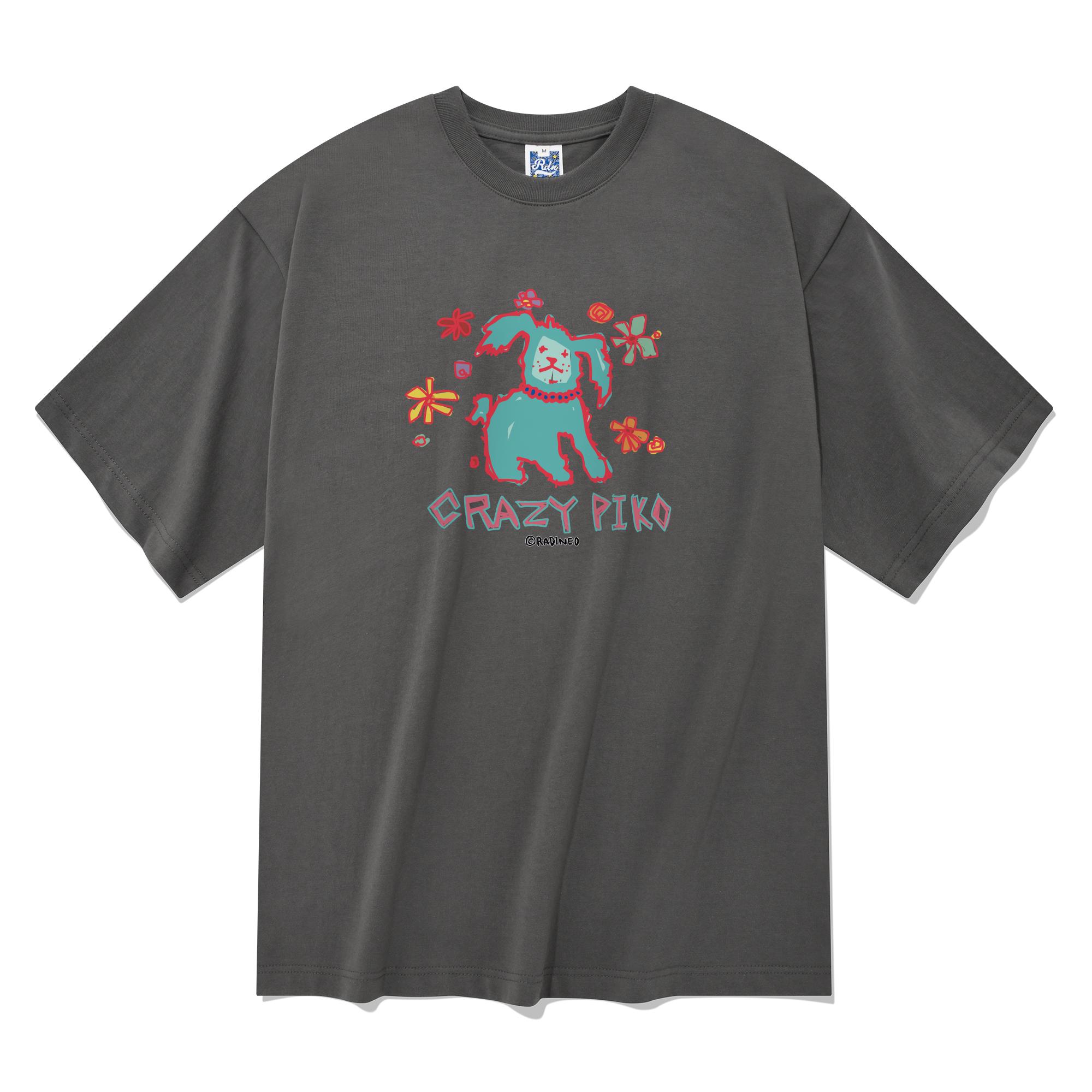 Radineo Crazy Pico Short Sleeve T-Shirt Gray M