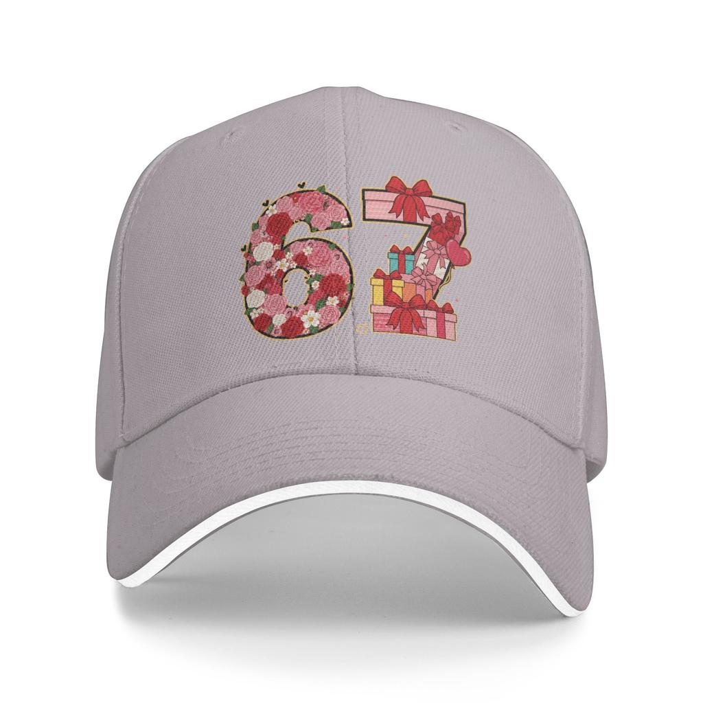 67 Six Seven Meme Mom 67 Meme Sun Baseball Cap  Spring Stylish Hip Hop Hats For Female Male Hiking Fishing Snapback Cap