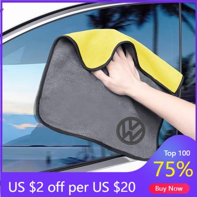 VW GTI GOLF 2026 Hot For VW VOLKSWAGEN Car Wash Microfiber Towel Auto Cleaning Drying Cloth Care Cloth For Volkswagen VW GTI Gol