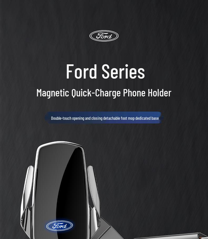Denza Universal Magnetic Car Phone Holder with Wireless Charging & Navigation Screen Compatibility