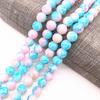 New 4/6/8mm Charm Double Salad Glass Beads Loose Spacer Beads for Jewellery Making Diy Bracelets Necklace Accessories