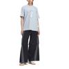 Adidas Originals Disney Drop Shoulder Sleeve T Shirt Women's Simple Blue KC3098