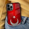 Türkei Flagge Weiche Handyhülle für iPhone 17 Air 16e Pro max 15 Pro 13 14 Plus 11 12 MagSafe Magnetische Hülle
